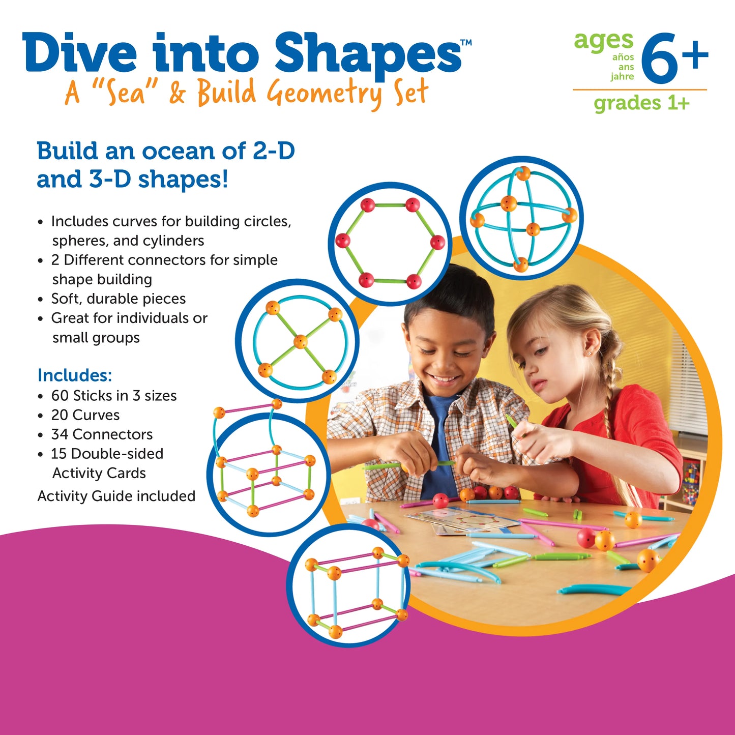 Dive into Shapes!™ A "Sea" and Build Geometry Set