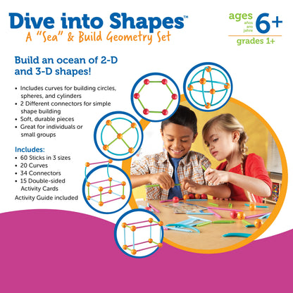 Dive into Shapes!™ A "Sea" and Build Geometry Set