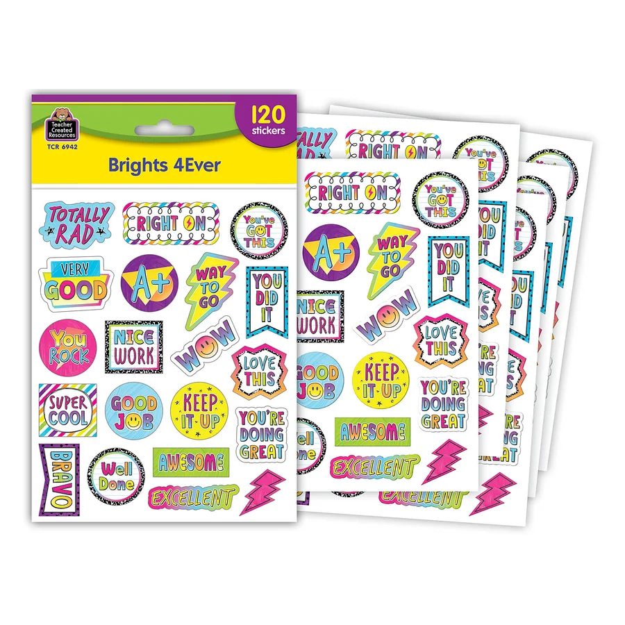 Brights 4Ever Stickers