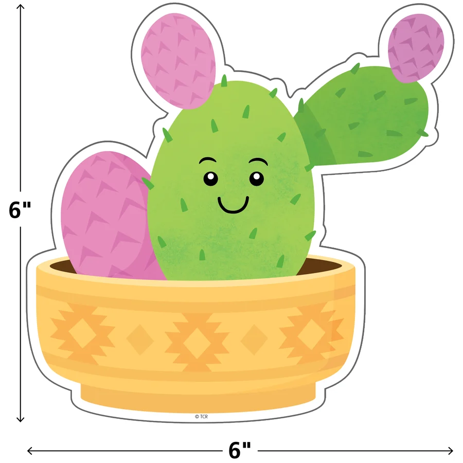 Happy Cactus Crew Accents