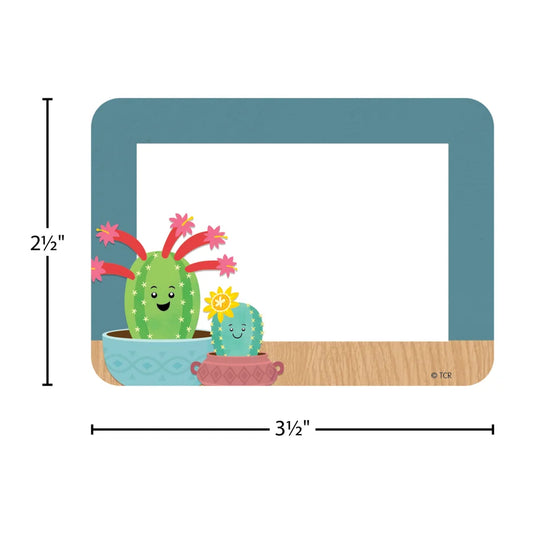 Happy Cactus Crew Name Tags
