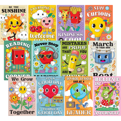 Retro Fun Small Poster Pack