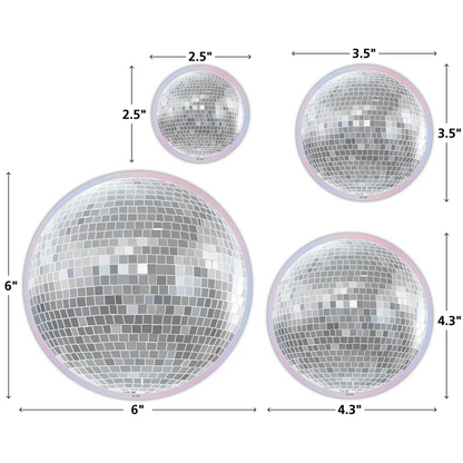 Disco Balls Accents - Assorted Sizes