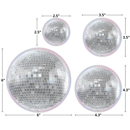 Disco Balls Accents - Assorted Sizes