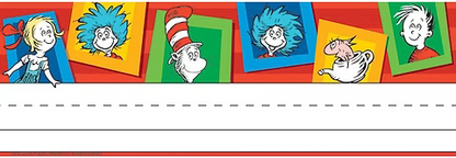 Dr. Seuss™ Standard Tented Name Plates