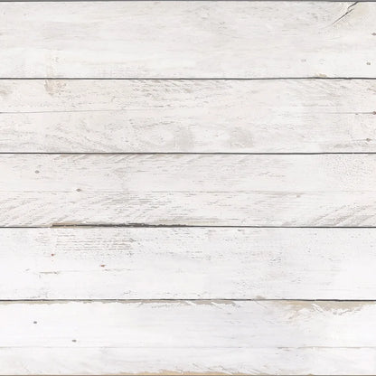 White Shiplap Peel and Stick Decorative Paper