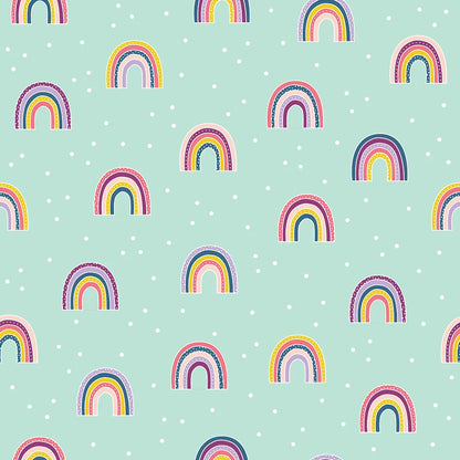 Oh Happy Day Rainbows Peel and Stick Decorative Paper