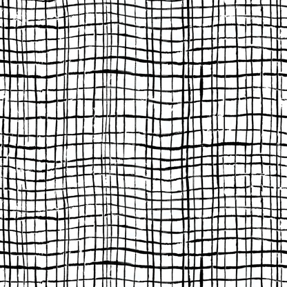 Black Freestyle Grid Peel and Stick Decorative Paper