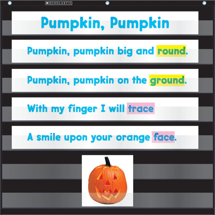 Mini Pocket Chart - Black