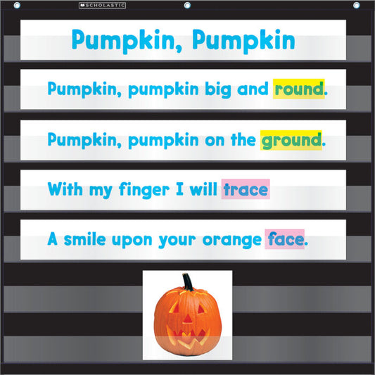 Mini Pocket Chart - Black