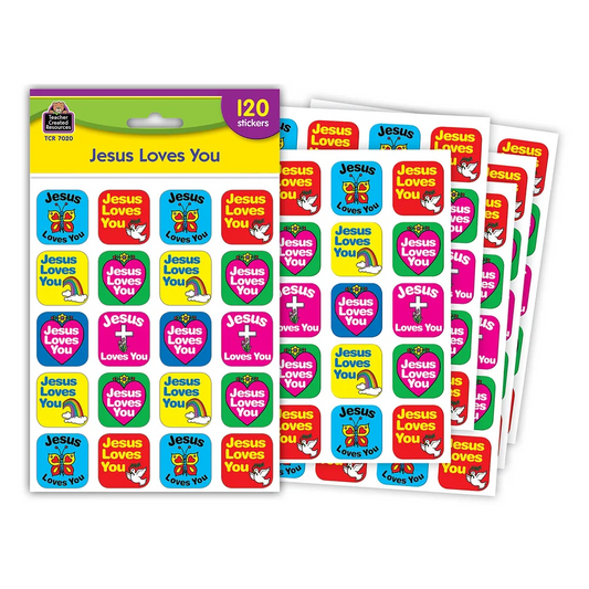 Jesus Loves You Stickers