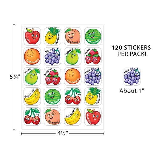 Fruit of the Spirit Stickers
