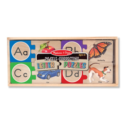 Self-Correcting Letter Puzzles