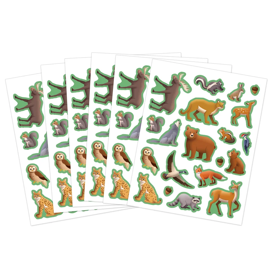 Woodland Animals Stickers