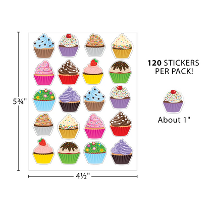Cupcakes Stickers