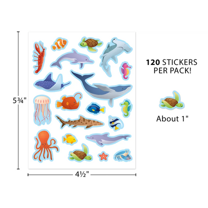 Ocean Animals Stickers