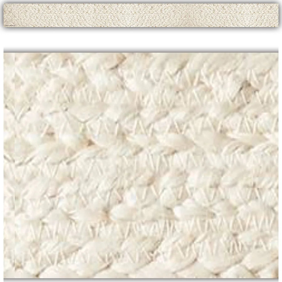 Everyone is Welcome Woven Straight Border