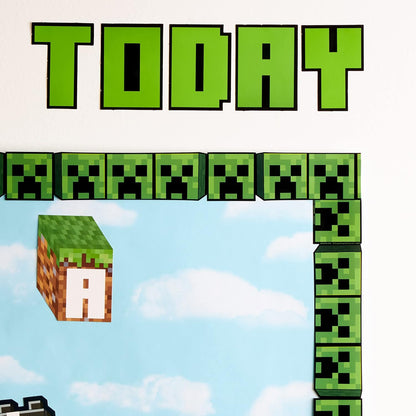 Eureka Minecraft Letter, Number, Punctuation Mark, and Symbol