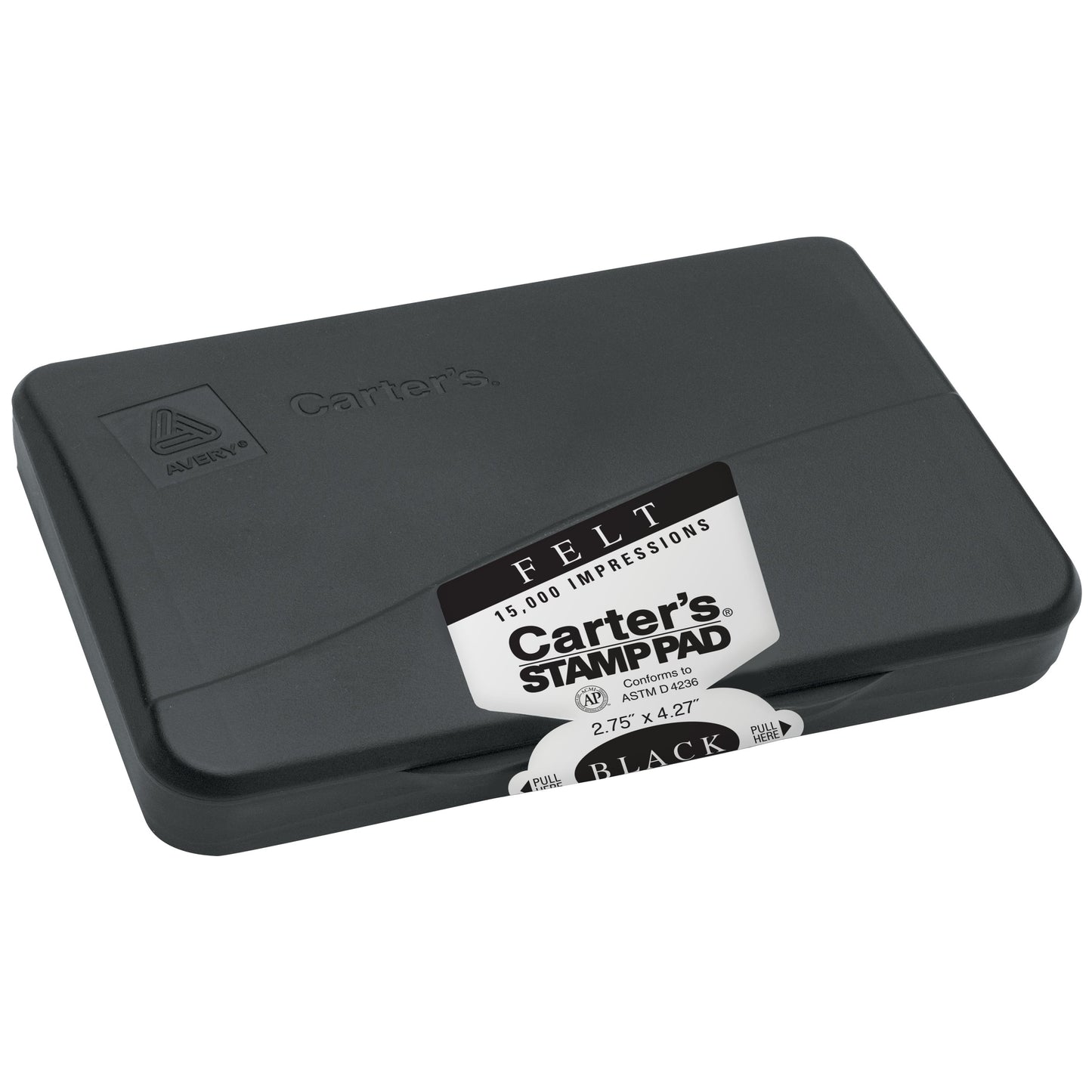 Felt Reinkable Stamp Pad Black Size 1
