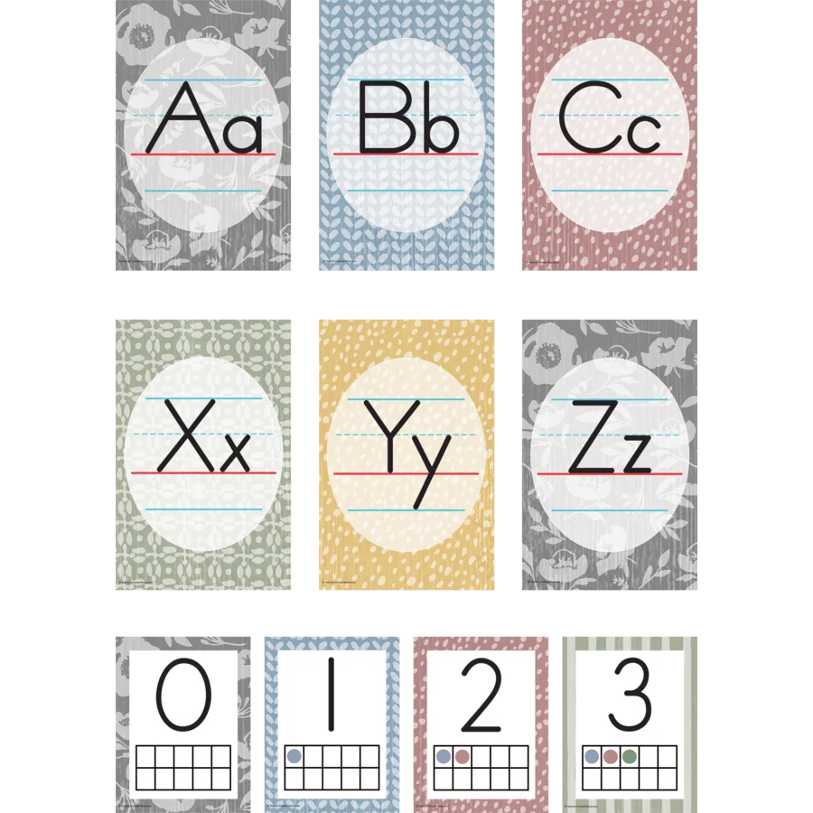Classroom Cottage Alphabet Bulletin Board