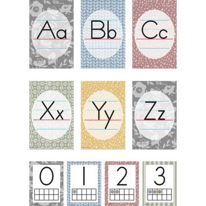 Classroom Cottage Alphabet Bulletin Board
