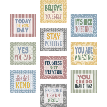 Classroom Cottage Positive Sayings Accents