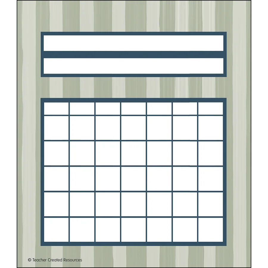 Classroom Cottage Incentive Charts