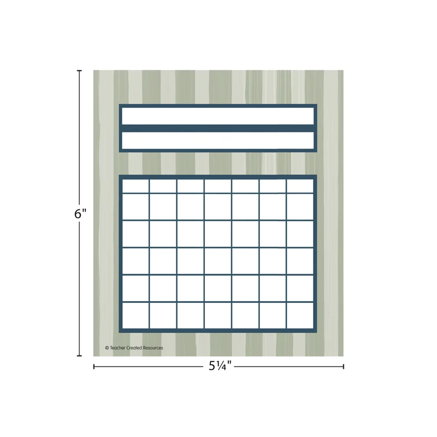 Classroom Cottage Incentive Charts
