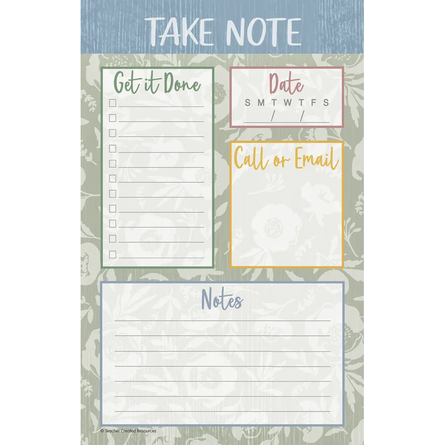 Classroom Cottage Notepad