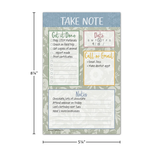 Classroom Cottage Notepad