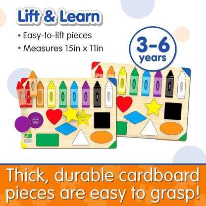Lift & Learn Puzzle Colors & Shapes