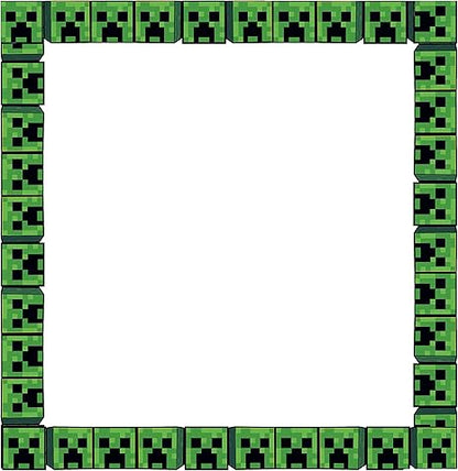 Eureka Minecraft Creepers Decorative Classroom and Bulletin Board Trim