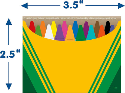 Crayola Crayons Name Tags