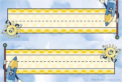 S'Cool Era Tented Student Name Plates