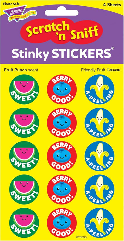 Friendly Fruit/Fruit Punch Stinky Stickers
