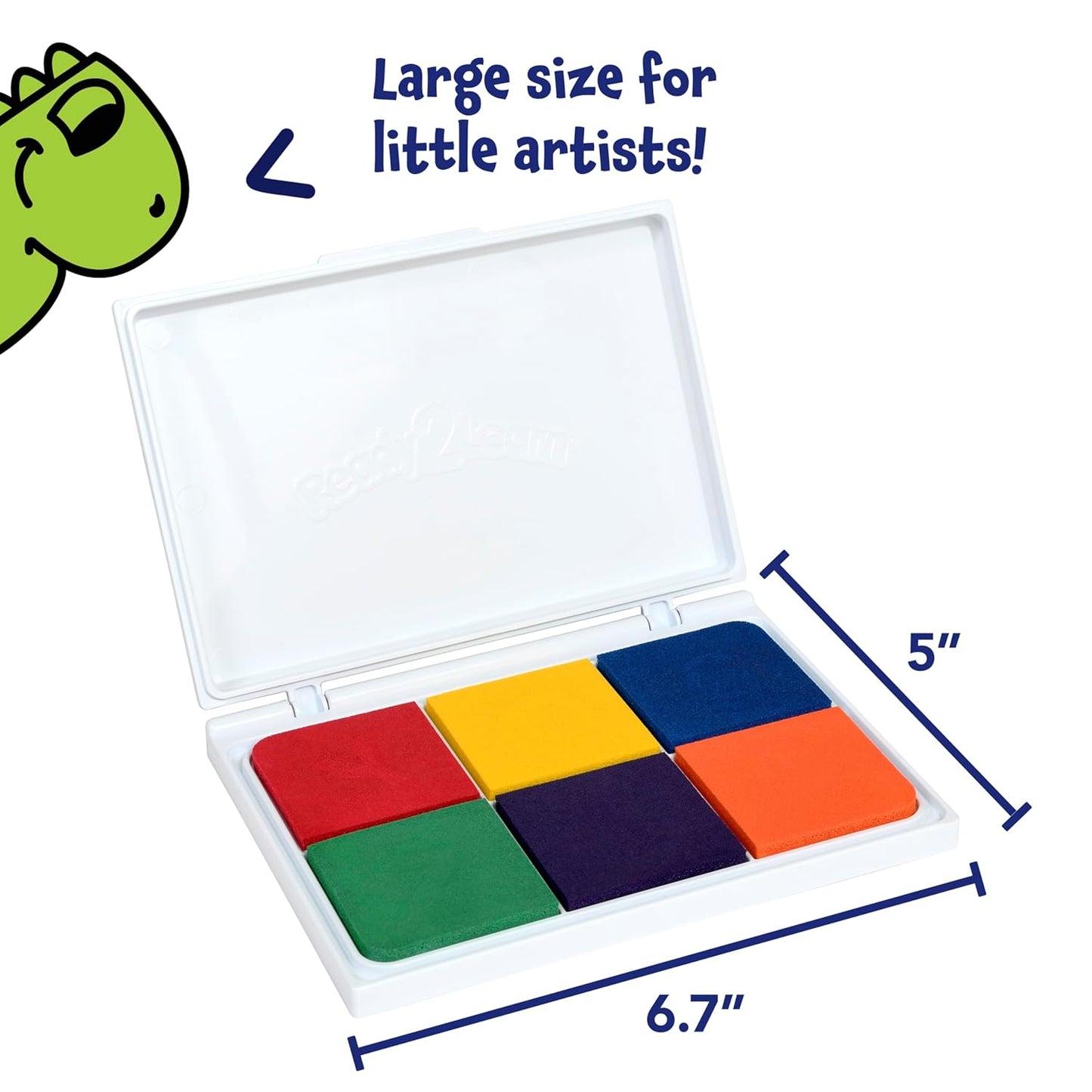 Jumbo Washable Stamp Pad | 6-in-1