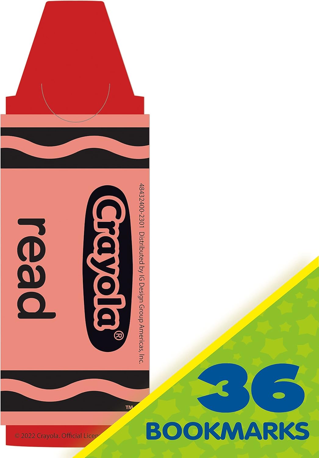 Crayola Colorful and Motivational Bookmarks
