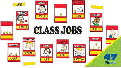 Eureka Peanuts Mini Class Jobs Bulletin Board