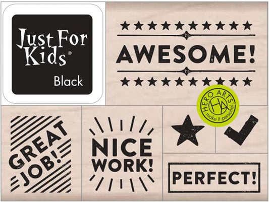 Awesome! Stamp & Ink Set