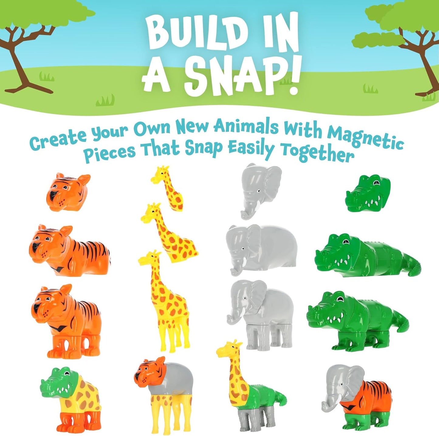 Mix or Match Animal Toys