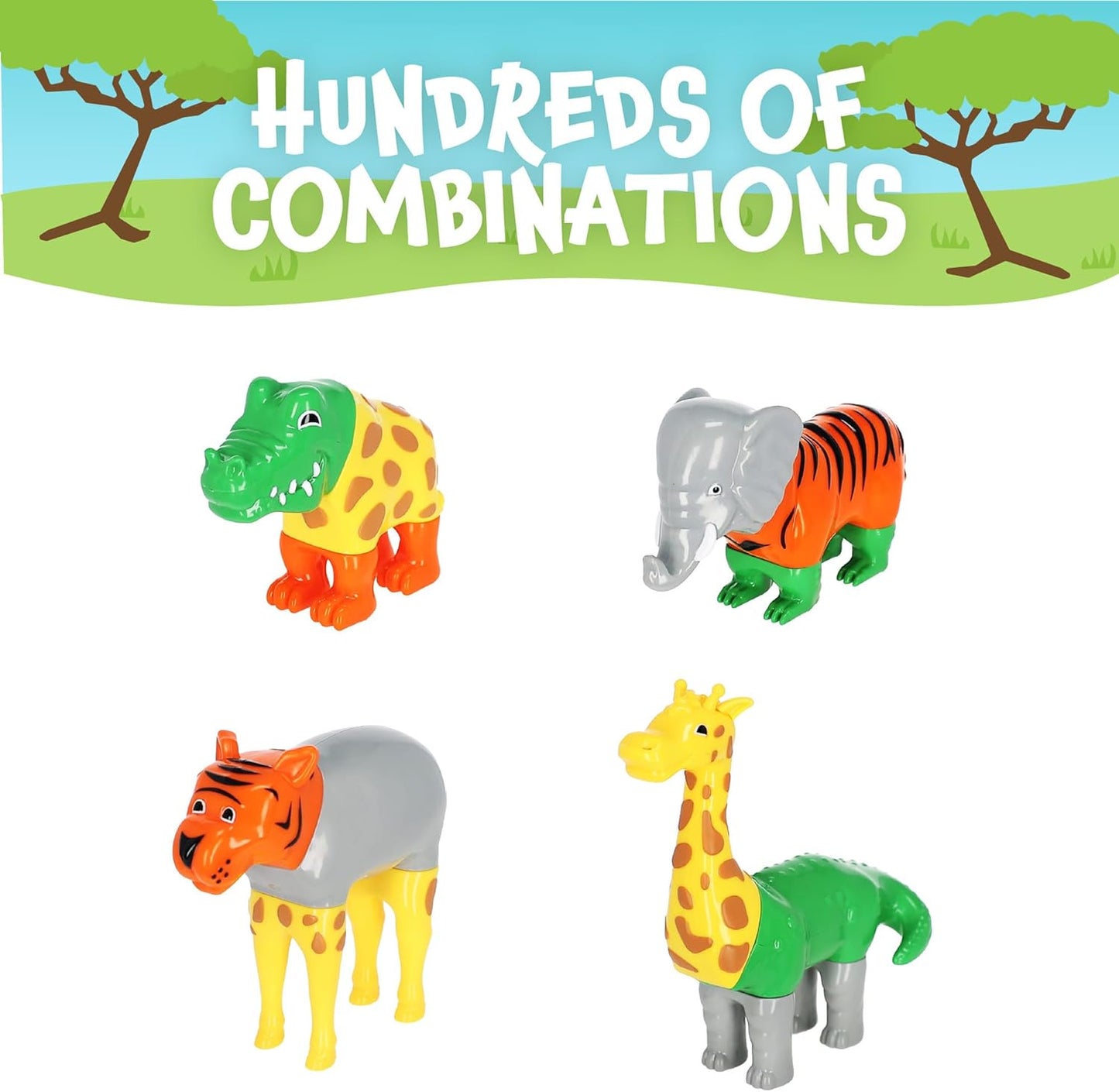 Mix or Match Animal Toys