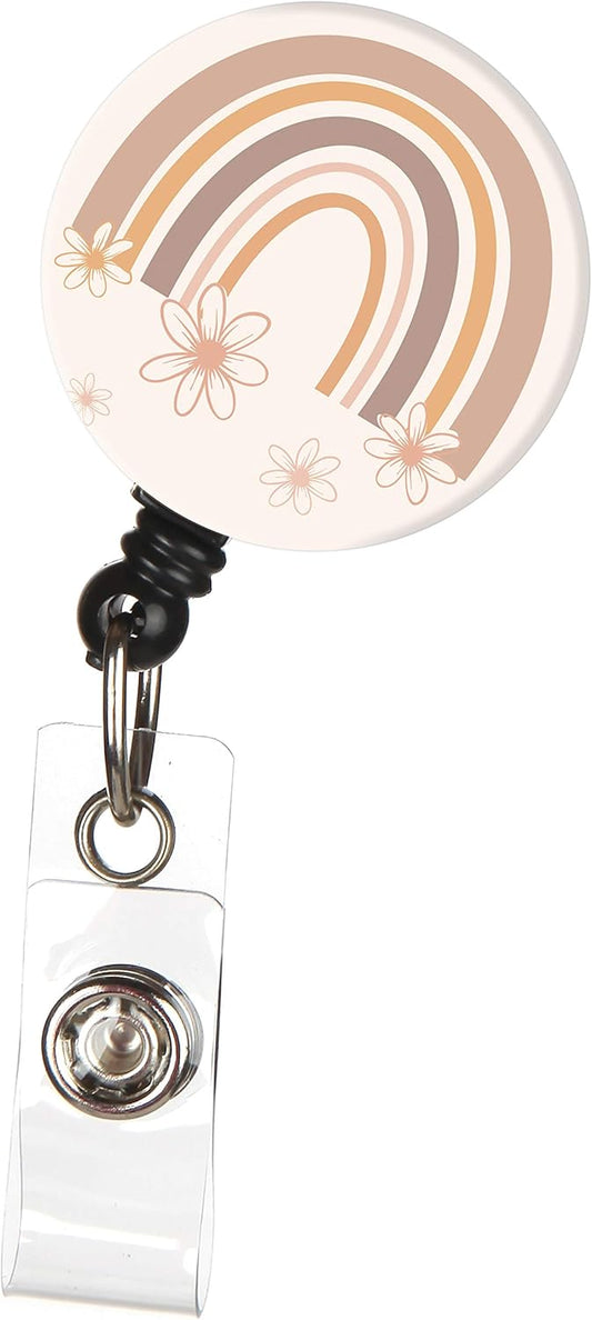 Vintage Rainbow Button Reel