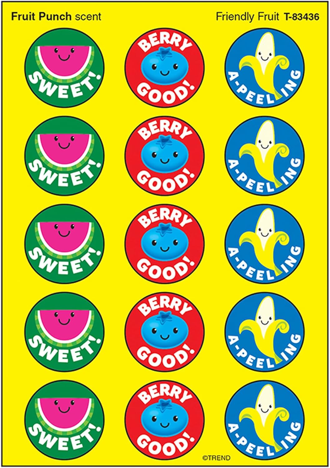 Friendly Fruit/Fruit Punch Stinky Stickers