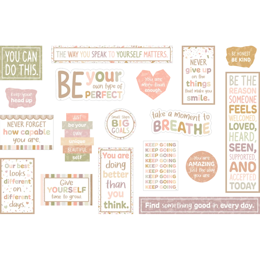 Terrazzo Tones Mini Bulletin Board