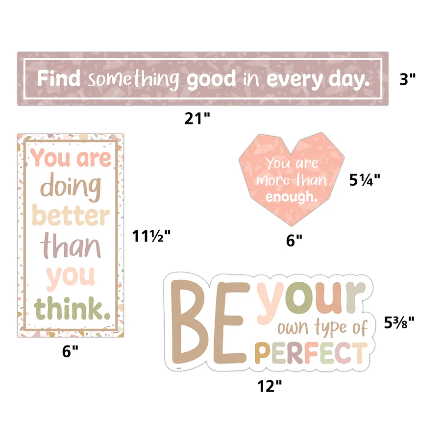 Terrazzo Tones Mini Bulletin Board