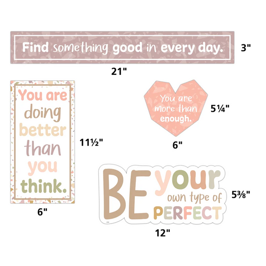 Terrazzo Tones Mini Bulletin Board