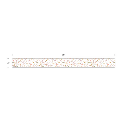 Terrazzo Tones Straight Border