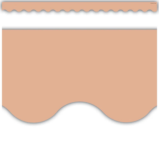 Sedona Sand Scalloped Border
