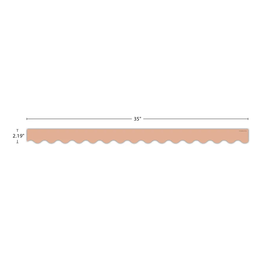 Sedona Sand Scalloped Border