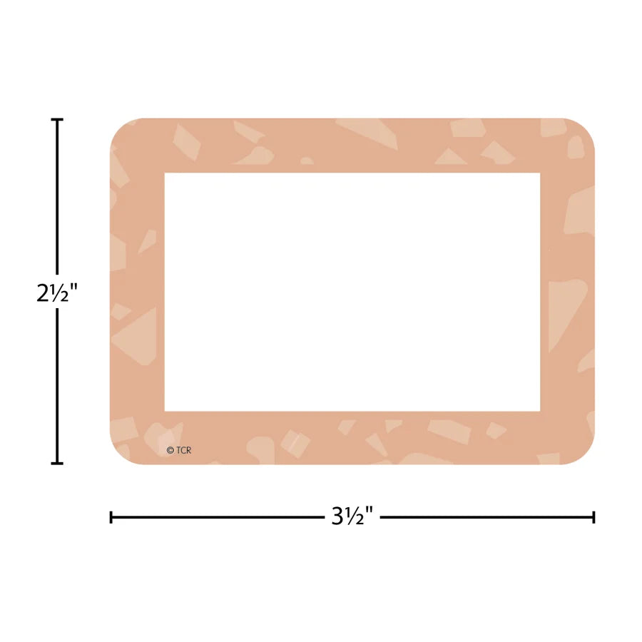 Terrazzo Tones Name Tags